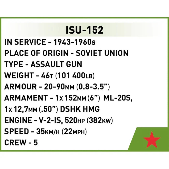 Cobi Historical Collection World War II - 1:72 Scale Tank Collector's Box Series 2 Vehicle Brick Toy