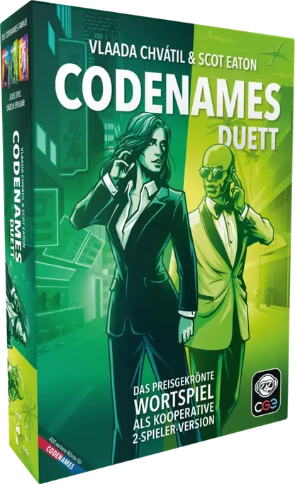Codenames Duett (Neuauflage)- Der Zweipersonen-Ableger des Erfolgsspiels