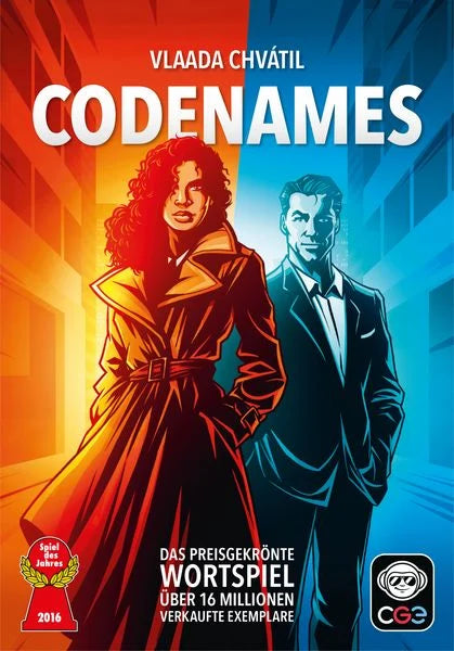 Codenames (Neuauflage) - Das weltweit ausgezeichnete Wortratespiel