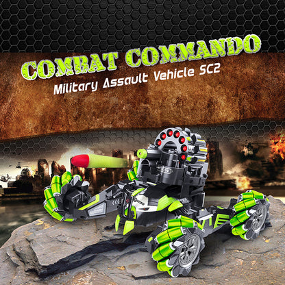 Contixo SC2 Remote Control RC Military Assault Vehicle