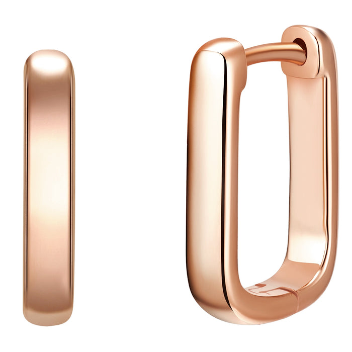 Creolen roségold Geo