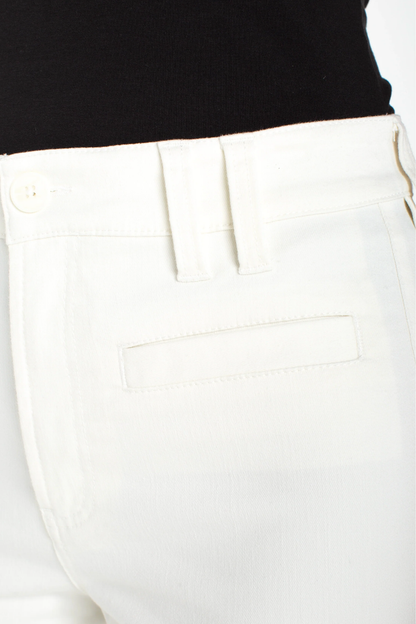 Crop Wide Leg With Welt Pockets