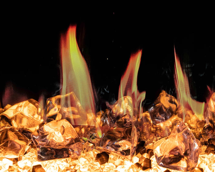 Mercury Decor Media Kit for 45-in Small Fireplace