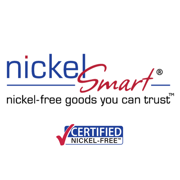 Nickel Smart infographic. Nickel Free goods you can trust. Certified Nickel Free