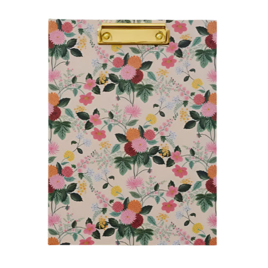 Rifle Paper Co Paper Dahlia Clipfolio