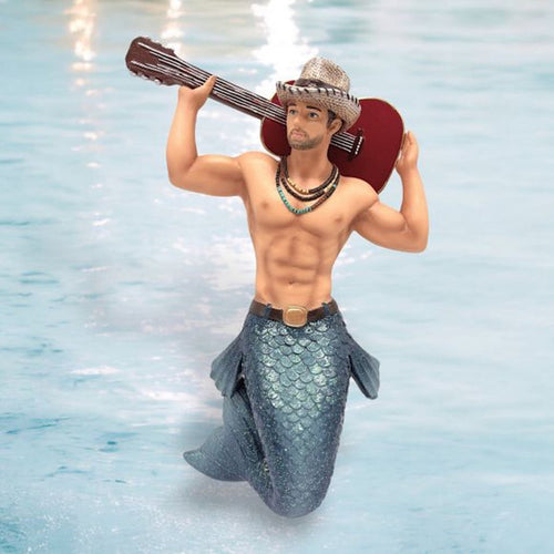December Diamonds Merman Ornament - Guitar Man