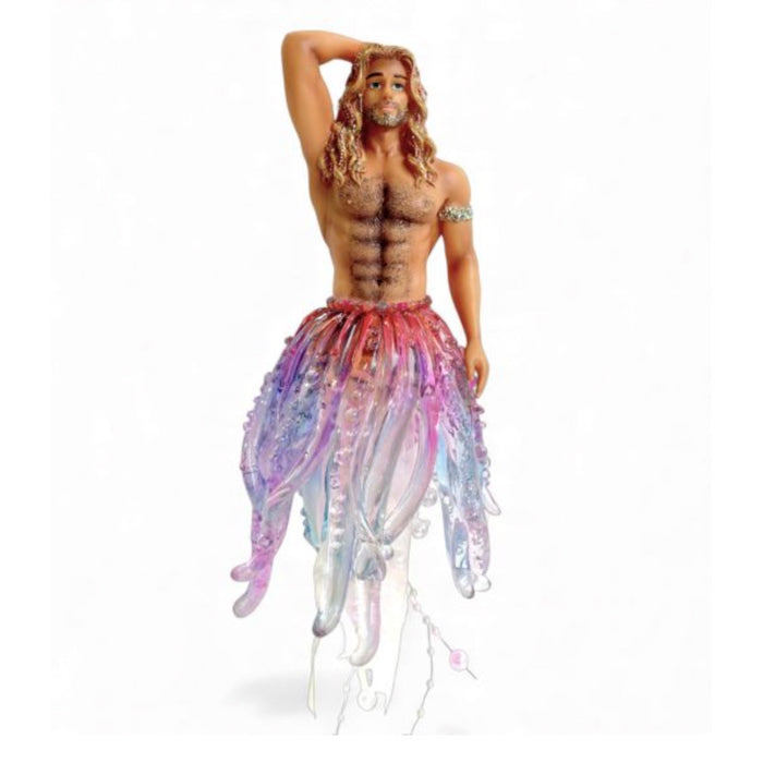 December Diamonds Merman Ornament - Testy Tenticles
