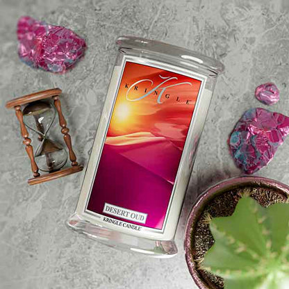 Desert Oud Large 2-wick - Kringle Candle Company