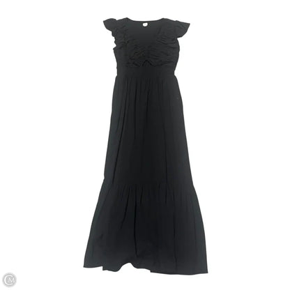 Dress Casual Maxi By Loft In Black, Size: Xs