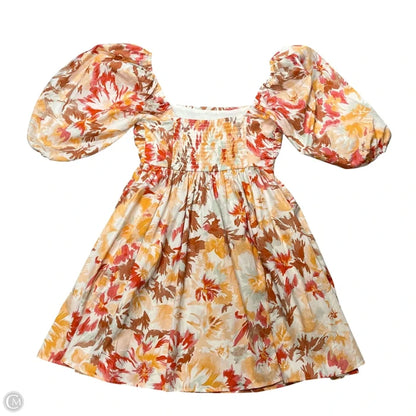 Dress Casual Short By Abercrombie And Fitch In Orange, Size: Xs