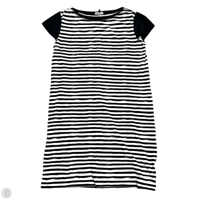 Dress Designer By Lafayette 148 In Black & Cream, Size: S