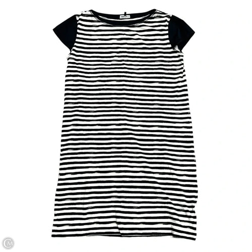 Dress Designer By Lafayette 148 In Black & Cream, Size: S