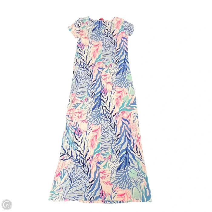 Dress Designer By Lilly Pulitzer In Blue & Pink, Size: S