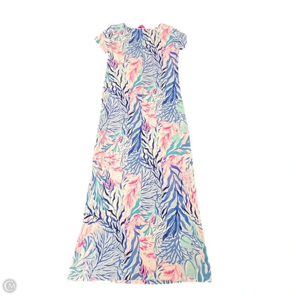 Dress Designer By Lilly Pulitzer In Blue & Pink, Size: S