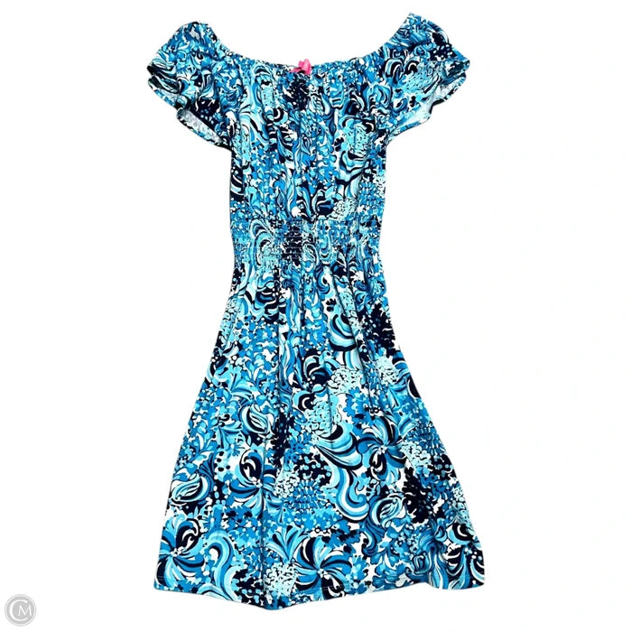 Dress Designer By Lilly Pulitzer In Blue, Size: Xxs