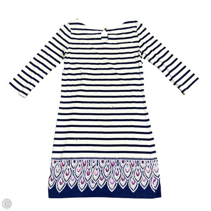 Dress Designer By Lilly Pulitzer In Blue & White, Size: S
