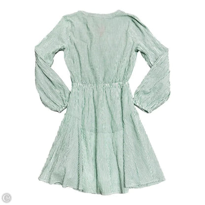 Dress Designer By Lilly Pulitzer In Green & White, Size: Xxs
