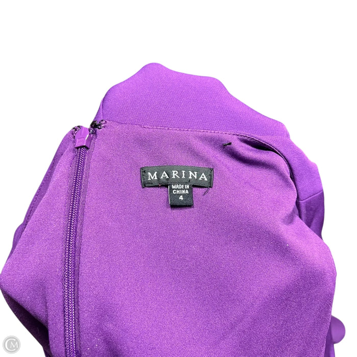Dress Party Long By Marina In Purple, Size: S