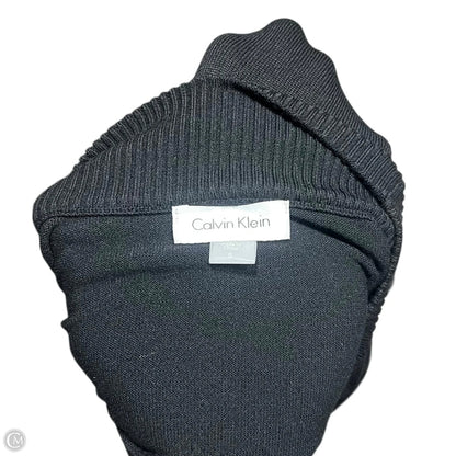 Dress Sweater By Calvin Klein In Black, Size: S