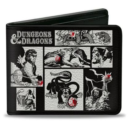 Dungeons & Dragons - Monster Illustration Blocks 2 Men's Bi-Fold Wallet