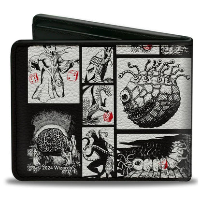 Dungeons & Dragons - Monster Illustration Blocks Men's Bi-Fold Wallet