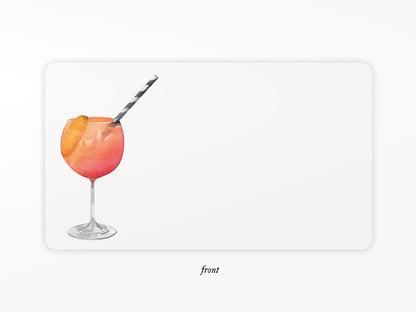 E. Frances Little Notes® - Aperol Spritz