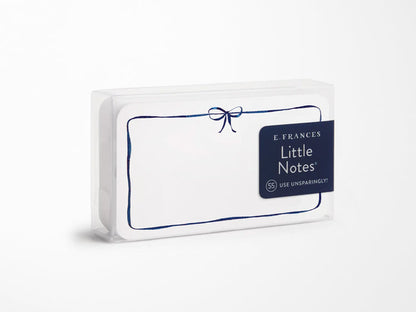 E. Frances Little Notes® - Navy Bow New 55 Count