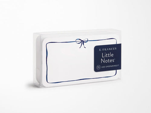 E. Frances Little Notes® - Navy Bow New 55 Count