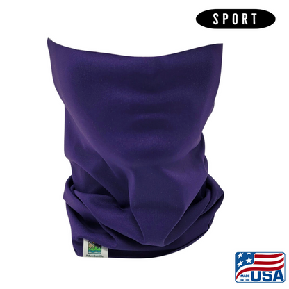 Look good and protect your neck and face from the cold and wind with a Neck Gaiter made in the USA by AdventureUs in Washburn Wisconsin. Made with high quality, pill-resistant Polartec® 200 Series fleece to keep adults and children warm and dry during cold weather and winter adventures. Neck warmers are a must-have addition to your cold weather layers.