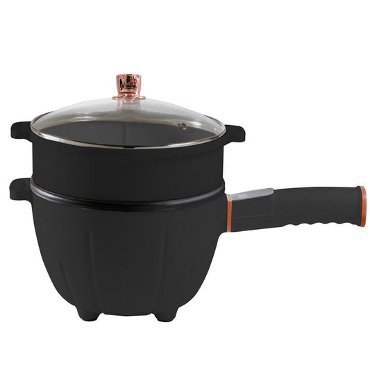 Electric Frying Pan & Steamer, 4L, Non-Stick, Touch Control, Portable