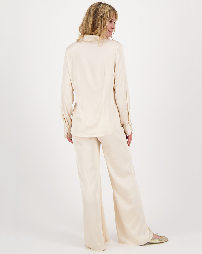 Ella Natural Solid Shirt