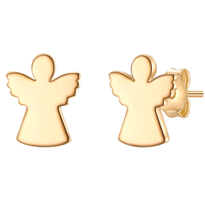 Engel Ohrstecker gold