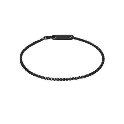 Essential Armkette Schwarz