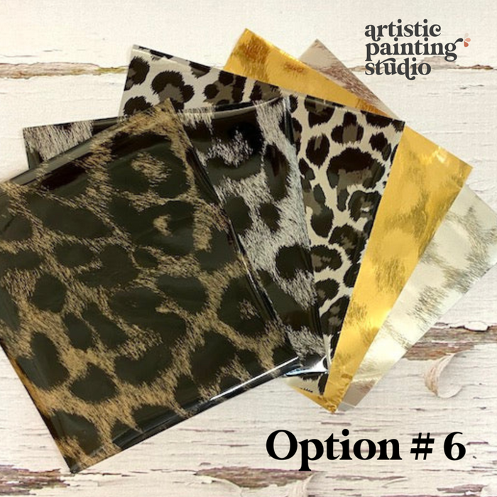 Option #6 Foils / Yes - 6.5 oz Can / Yes - 12-inches x 3 Feet