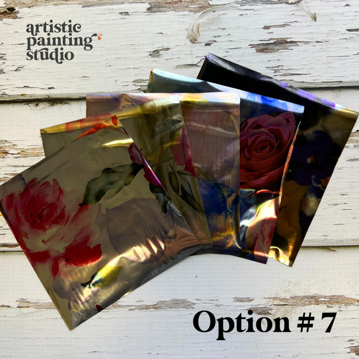 Option #7 Foils / Yes - 6.5 oz Can / Yes - 12-inches x 3 Feet
