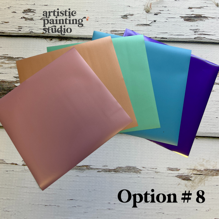 Option #8 Foils / Yes - 6.5 oz Can / Yes - 12-inches x 3 Feet