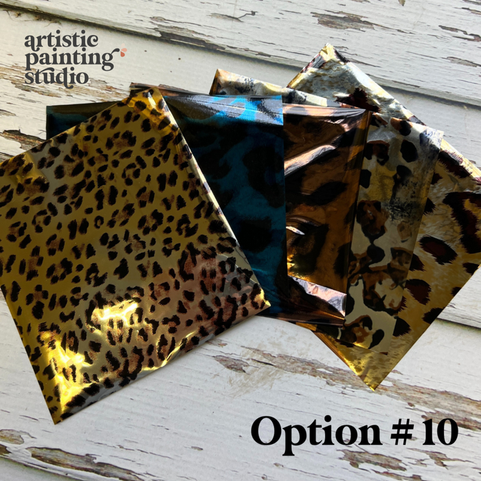 Option #10 Foils / Yes - 6.5 oz Can / Yes - 12-inches x 3 Feet