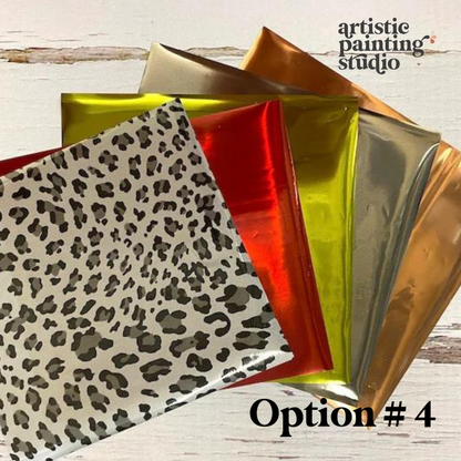 Option #4 Foils / Yes - 6.5 oz Can / Yes - 12-inches x 3 Feet