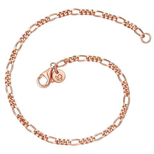 Figaro Panzer-Armband roségold