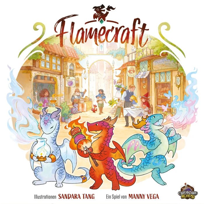 Flamecraft - Bezauberndes gehobenes Familienspiel