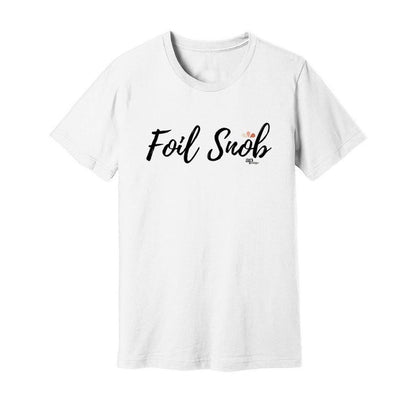 Foil Snob T-Shirt - White