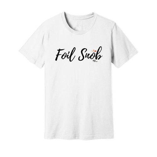 Foil Snob T-Shirt - White