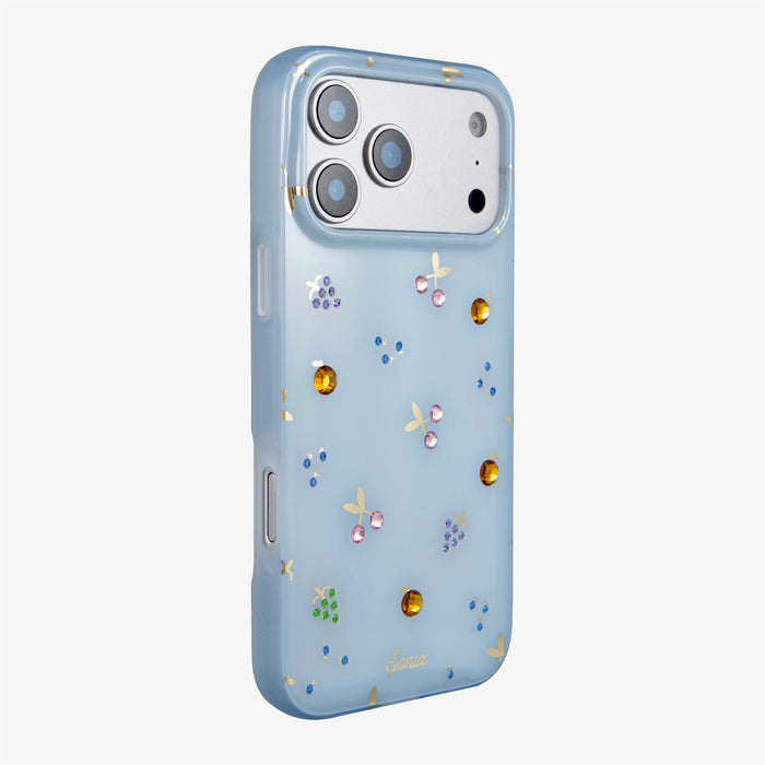 Fruit Gems iPhone Case - Sky Blue