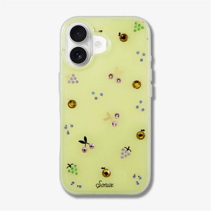 Fruit Gems iPhone Case - Yellow