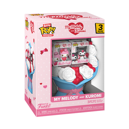 Funko Bitty POP! Bouquet: Sanrio - My Melody & Kuromi (Valentine) Vinyl Figure