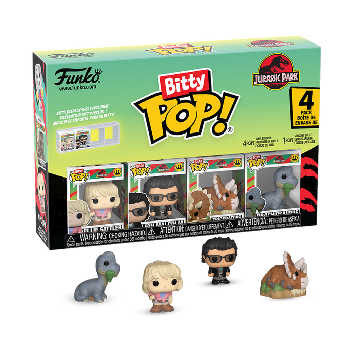Funko Bitty POP!: Jurassic Park 4-Pack Series 1 Vinyl Figure