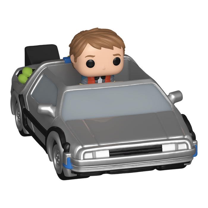 Funko Bitty POP! Rides: Back to the Future - Marty McFly and Time Machine Vinyl Figure