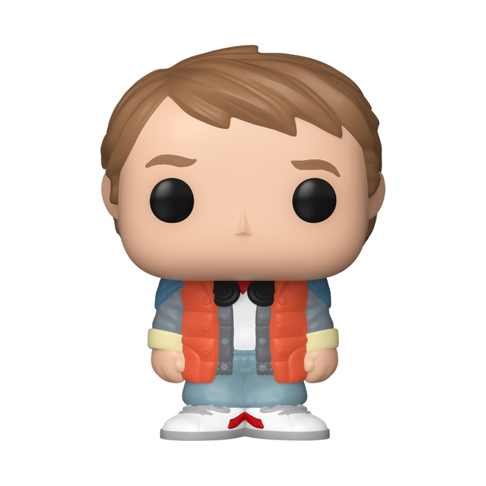 Funko Bitty POP! Rides: Back to the Future - Marty McFly and Time Machine Vinyl Figure