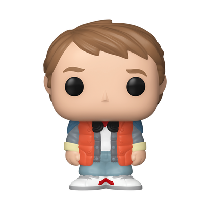 Funko Bitty POP! Rides: Back to the Future - Marty McFly and Time Machine Vinyl Figure