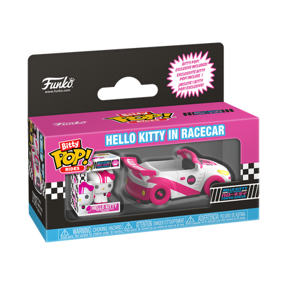 Funko Bitty POP! Rides: Sanrio - Hello Kitty in Racecar Vinyl Figure